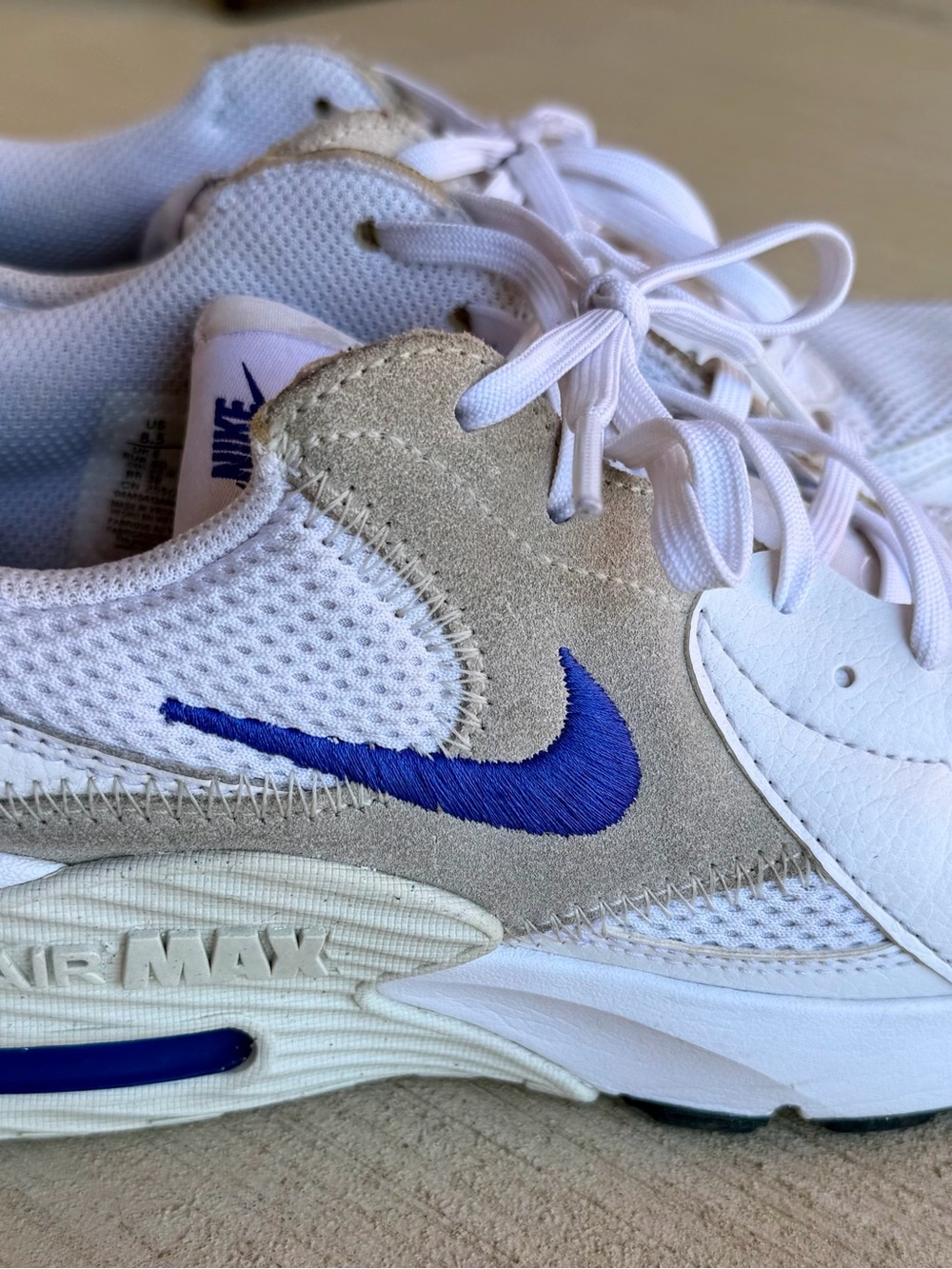 Nike Air Max Excee White Blue Lapis Women’s 8.5